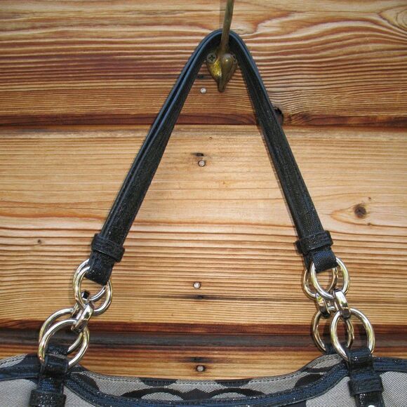 Coach Alexandra Signature Jacquard Large Bag - Picture 6 of 11